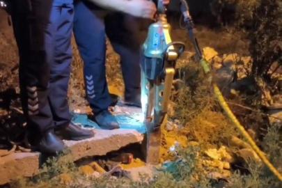 Demir borunun içinde ölümü bekleyen kirpi 1 saatlik operasyonla kurtarıldı
