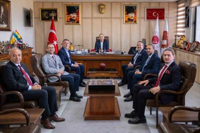 Denizli OSB Yönetimi, Denizli’ye yeni atanan Cumhuriyet Başsavcısına hayırlı olsun ziyaretinde bulundu
