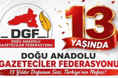DGF 13 yaşında
