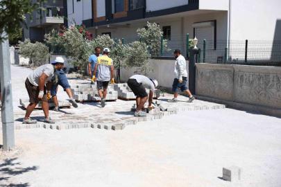 Didim’de yol çalışmaları devam ediyor