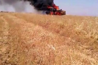 Diyarbakır’da biçerdöveri yanan Yozgatlı vatandaşa köylülerden destek: Biçerdöverin borcu için 800 bin lira topladılar