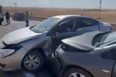 Diyarbakır’da iki otomobil çarpıştı: 2 yaralı