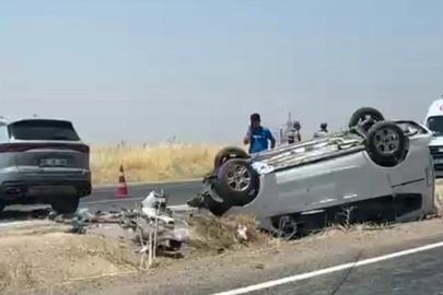Diyarbakır’da iki otomobil çarpıştı: 9 yaralı