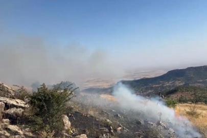 Diyarbakır’da örtü yangını