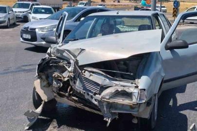 Diyarbakır’da trafik kazası: 1 yaralı