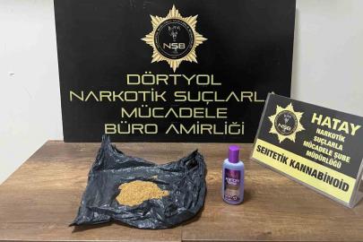 Dörtyol’da uyuşturucu operasyonu: 1 gözaltı