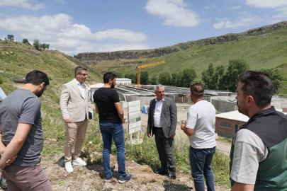 DSİ’den Kars’ta yatırımlara yakın takip: Atıksu Tesisi ve Kağızman Barajı yerinde incelendi