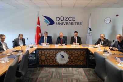 Düzce Üniversitesi danışma kurulu ilk toplantısını gerçekleştirdi