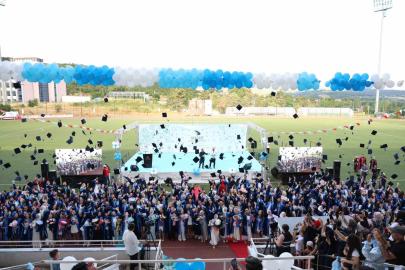 Düzce Üniversitesi mezuniyet törenleri sona erdi