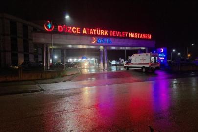 Düzce’de tarım aracı devrildi: 3 yaralı
