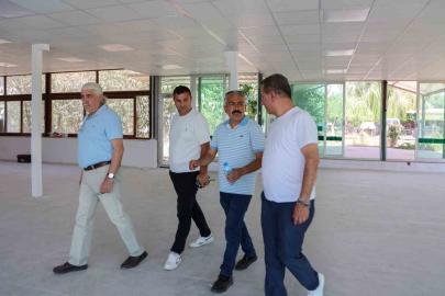 Efeler Belediyesi sosyal tesislerinde çalışmalar sürüyor