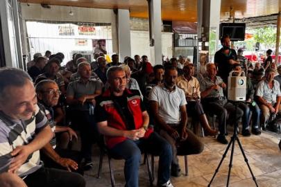 Efeler’de üreticilere bitki koruma ürünleri ve B-Reçete sistemi anlatıldı