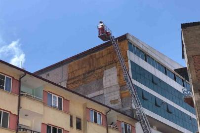 Elazığ’da baca yangını paniğe neden oldu