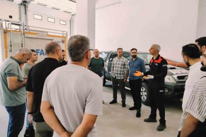 Elazığ’da enkazda arama kurtarma eğitimleri