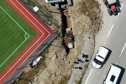 Erfelek’te su baskınlarına kalıcı çözüm için ilk kazma vuruldu