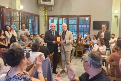 Eskişehir sağlık teşkilatından emekli olan Ömer Faruk Üresin’e vefa yemeği