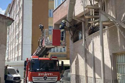 Eskişehir’de fırın bacasında çıkan yangın paniğe sebep oldu