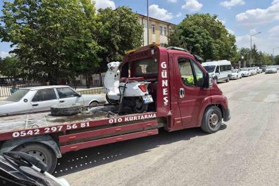 Eskişehir’de hatalı U dönüşü kazaya sebep oldu: 1 yaralı
