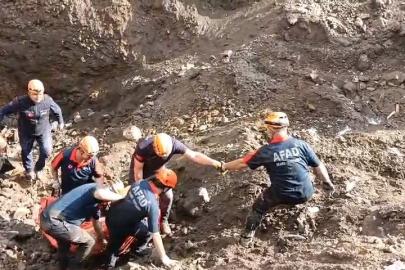 Eskişehir’deki define faciasında AFAD’ın zorlu operasyonu kamerada