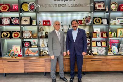 ESOGÜ Rektörü Çolak, İl Müdürü Kalın’ı ziyaret etti