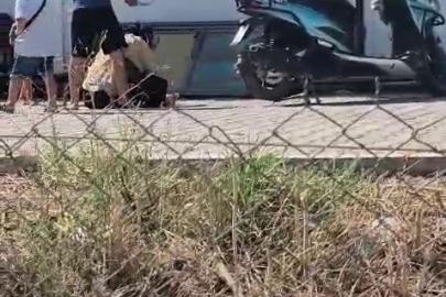 Evlatlarının gözü önünde eli bıçaklı kocasından dayak yiyen kadın şikayetçi olmadı