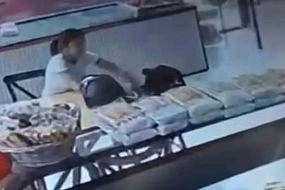 Fırında ’pes’ dedirten hırsızlık: Çayına şeker attı, şekerliği çantasına sakladı