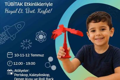 Forum Denizli, TÜBİTAK Bilim Her Yerde çocuk şenliğine ev sahipliği yapacak