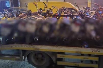 Gaziantep’te 168 motosiklet sürücüsüne 3 milyon TL ceza