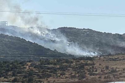 Gaziantep’te makilik alanda çıkan yangın söndürüldü