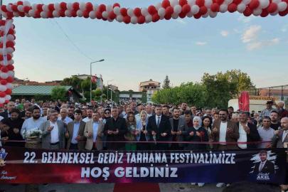 Gediz’de Tarhana Festivali coşkusu