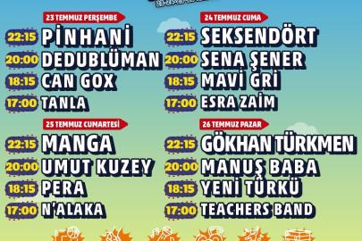 Gençlik, Marmaris’te buluşuyor