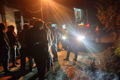 Giresun’da patlama sesi paniğe neden oldu