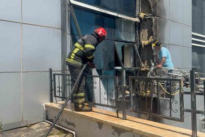 Harran Üniversitesi Tıp Fakültesi Hastanesinde korkutan yangın