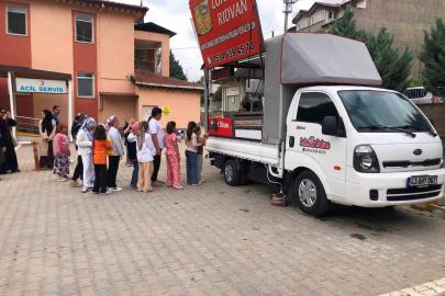 Hisarcık İlçe Hastanesi’nde geleneksel lokma hayrı