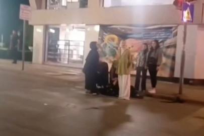 İki kadın grubu arasındaki kavganın yeni görüntüleri ortaya çıktı