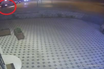 Işık ihlali kaza getirdi, o anlar kamerada