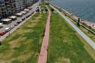 İzmir Kordon’da ’sıcak’ sessizlik