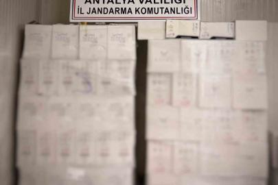 Jandarmadan kaçak alkol operasyonu