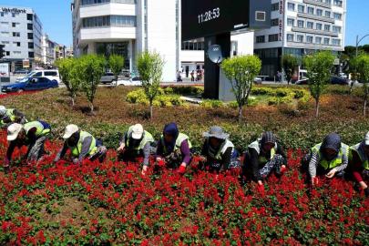 Kadınların emeğiyle Samsun çiçek açıyor