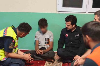 Kahramanmaraş’ta kayıp olarak aranan 12 yaşındaki çocuk sağ bulundu