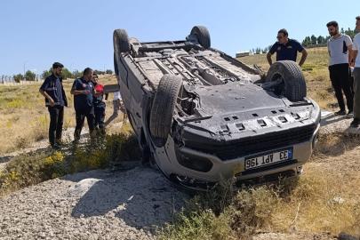 Kamyonet takla attı: 4 yaralı