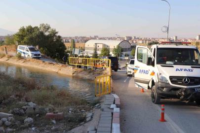 Kanalda akıntıya kapılan 2 çocuğu itfaiye ve AFAD kurtardı