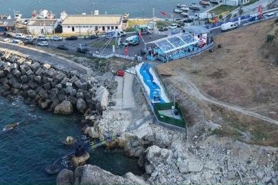 Karadeniz’in hırçın dalgaları Arnavutköy’de enerjiye dönüştü