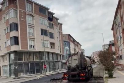 Karayolları 18. Bölge Müdürlüğü Kars’ta şehir içi yolları sıcak asfaltla yeniliyor