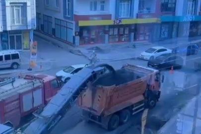 Karayolları ekipleri Kars’ta şehir içi yollarda asfalt seferberliği başlattı