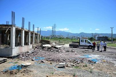 Kartepe’deki yeni Polis Merkezi Amirliği inşaatı yükseliyor