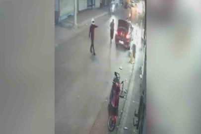 Kasklı saldırgan iş yerini kurşunladı: 1 yaralı