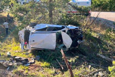 Kastamonu’da otomobil şarampole yuvarlandı: 5 yaralı