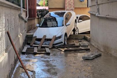 Kastamonu’da selin vurduğu ilçede temizlik çalışmaları sürüyor