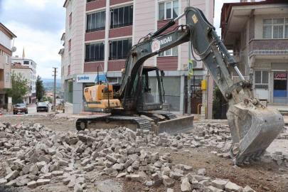 Kavak’ta ulaşımı rahatlatacak çalışma başladı